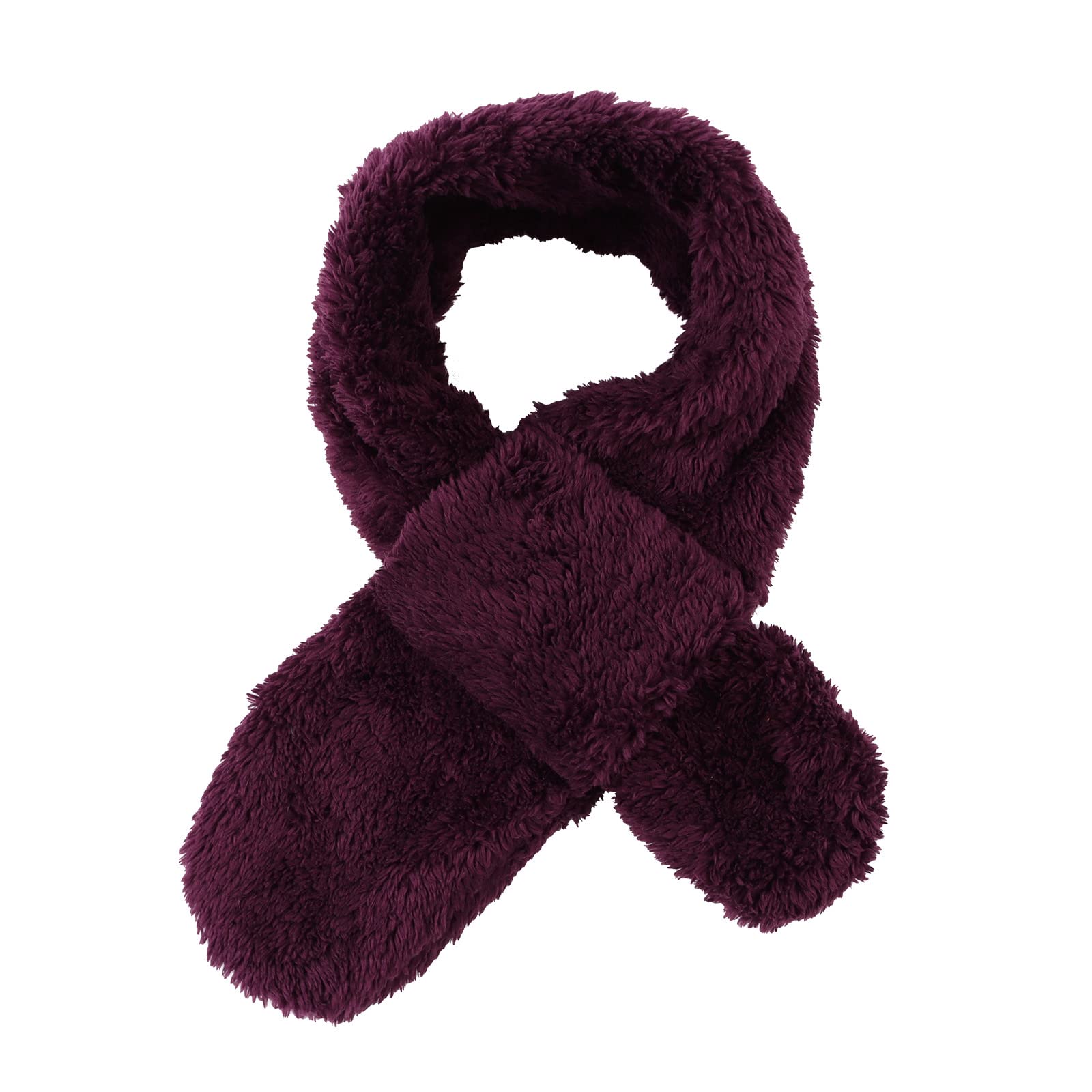 JANGANNSA Fleece Kids Scarf Warm Winter &amp; Autumn Neck Warmer for Boy &amp; Girl