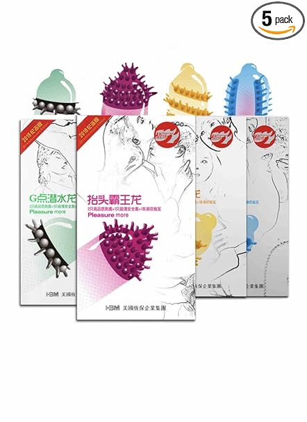 OSQUI Saxowl Mutual Climax with Extra Dotted and Spike Condom For men (pack of 5 pcs)