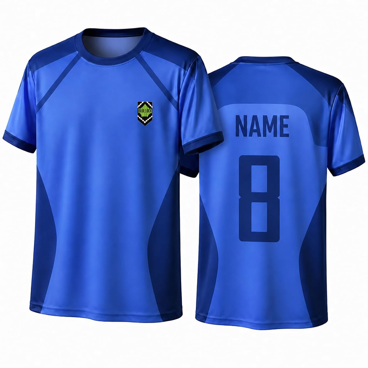 Blue Lock Bachira Anime Jersey Custom Name & Number | Personalized Football Jersey for Men, Women & Kids | Round Neck Sports T-Shirt | Half Sleeves | Sizes 2Y to 4XL-image-28