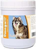 Vista 44 de Healthy Breeds Schnauzer en miniatura Omega HP Ácido graso para piel y pelaje Masticables suaves 60