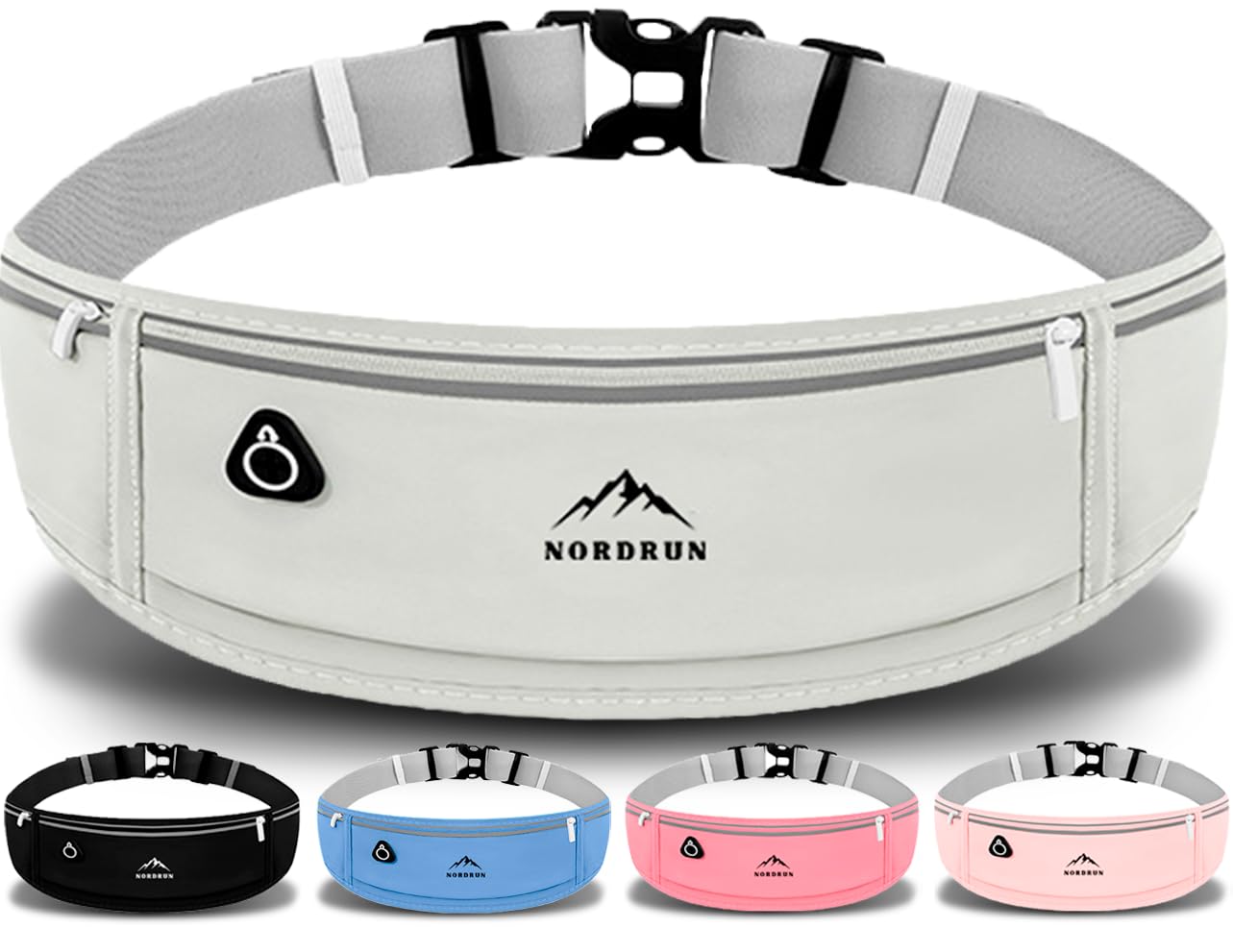 Adjustable and Waterproof Running Belt Suitable for All Phones | Running Belts for Women and Men | Phone Holder for Running | Sporty Waist Bag
