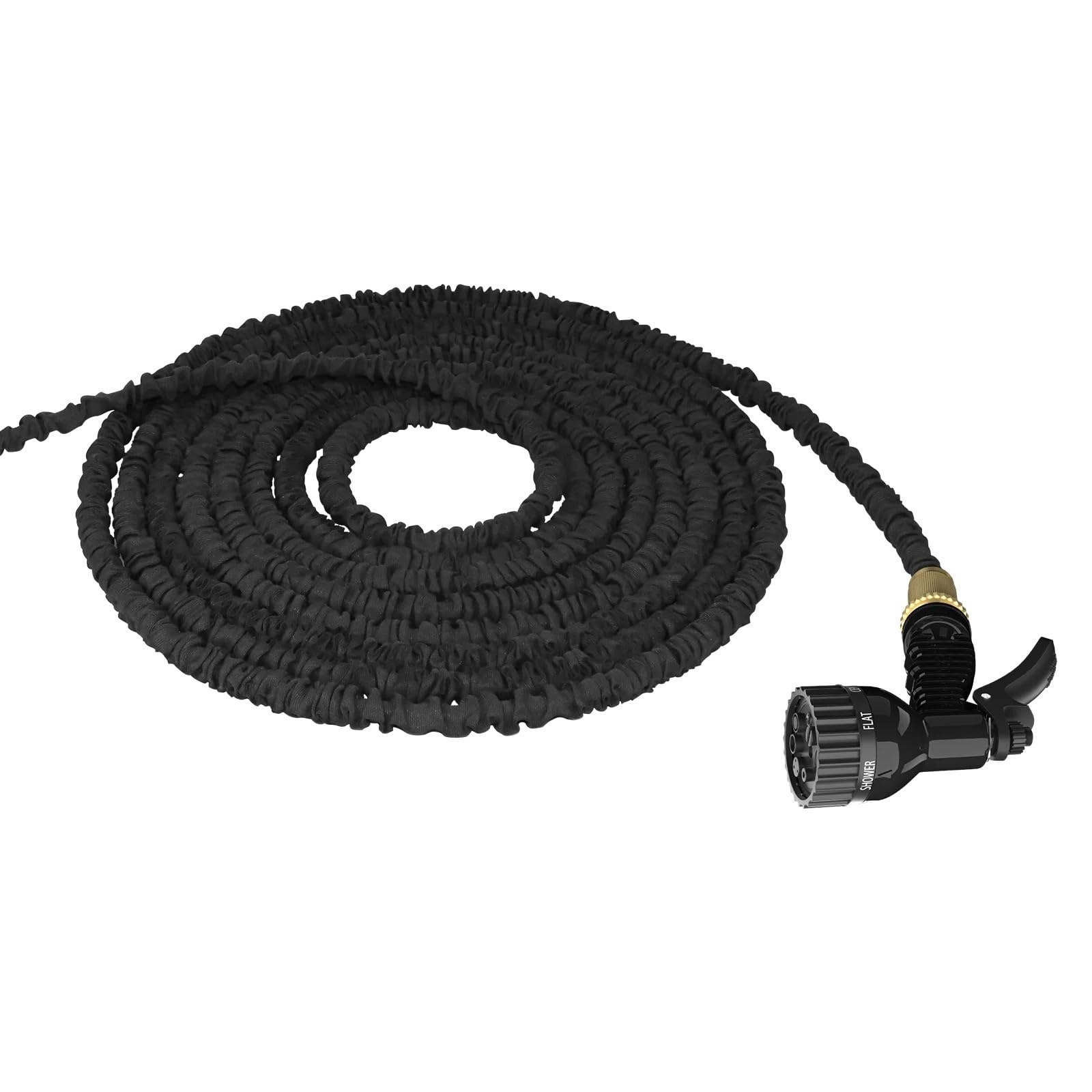 RLFNPHMHX Garden Hose 75ft 100ft 150ft 200ft Expandable Water for Outside Pipes Car Washing Gardening(200ft)