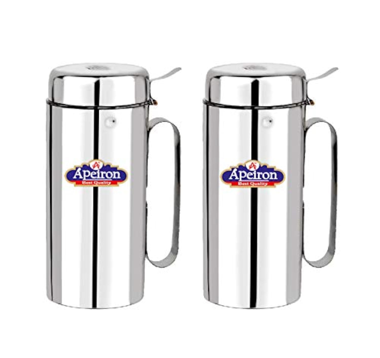Apeiron Stainless Steel | Oil Dispenser | Cooking Oil Dispenser | Oil Stopper | Oil Pourer | Sliver | (1250ml Pack of 2)-image-15