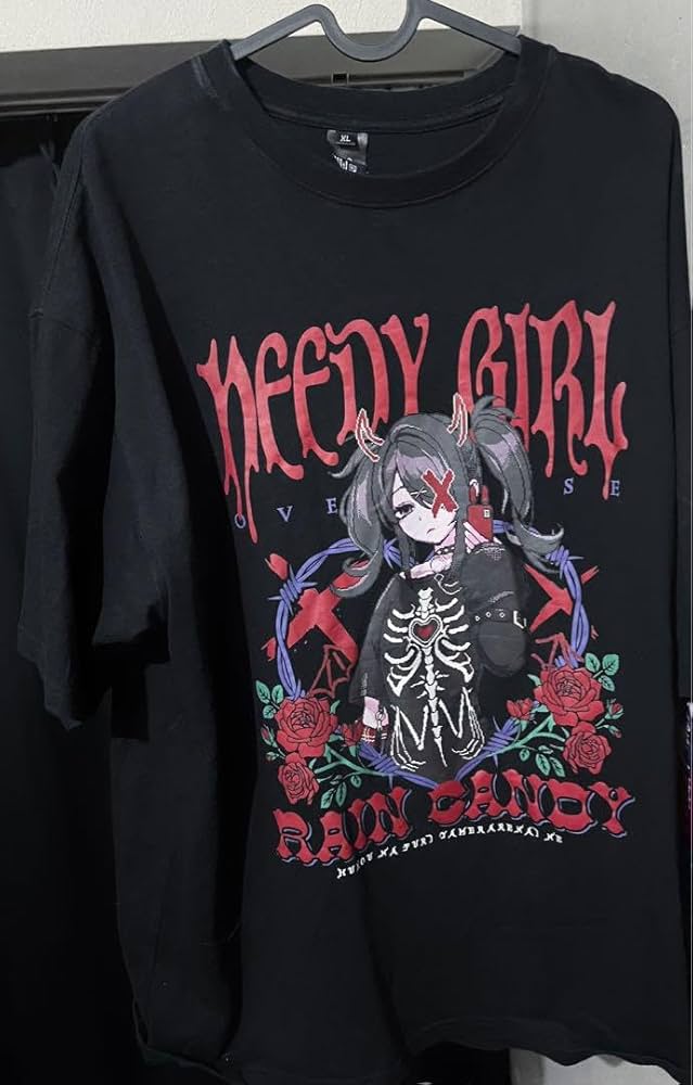 NEEDY GIRL OVERDOSE 超てんちゃん Tシャツ チェンソー 51kjG8W7hhL._AC_SY200_QL15_.jpg