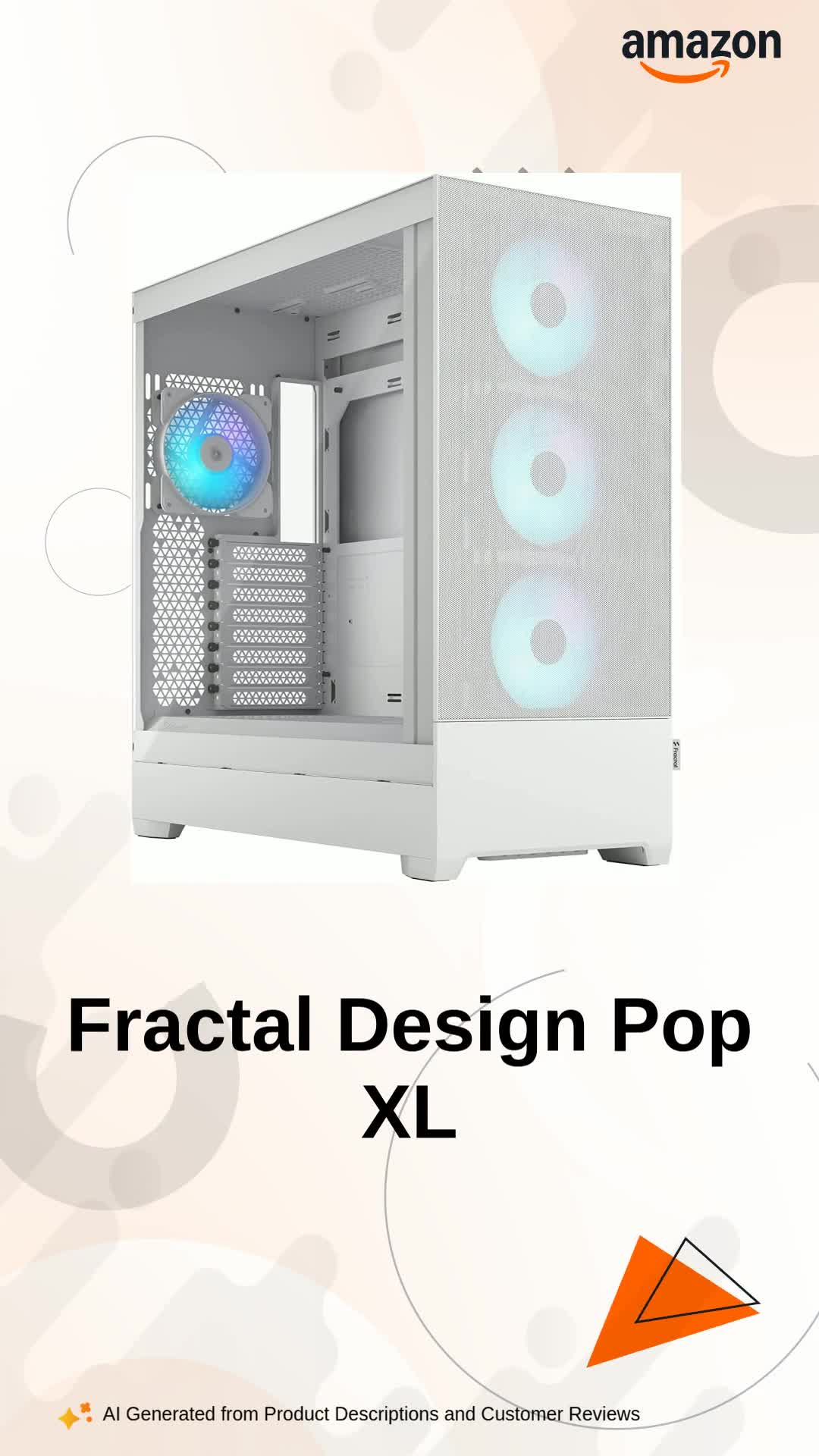 Amazon.in: Buy Fractal Design Pop XL Air RGB – White ATX/MicroATX