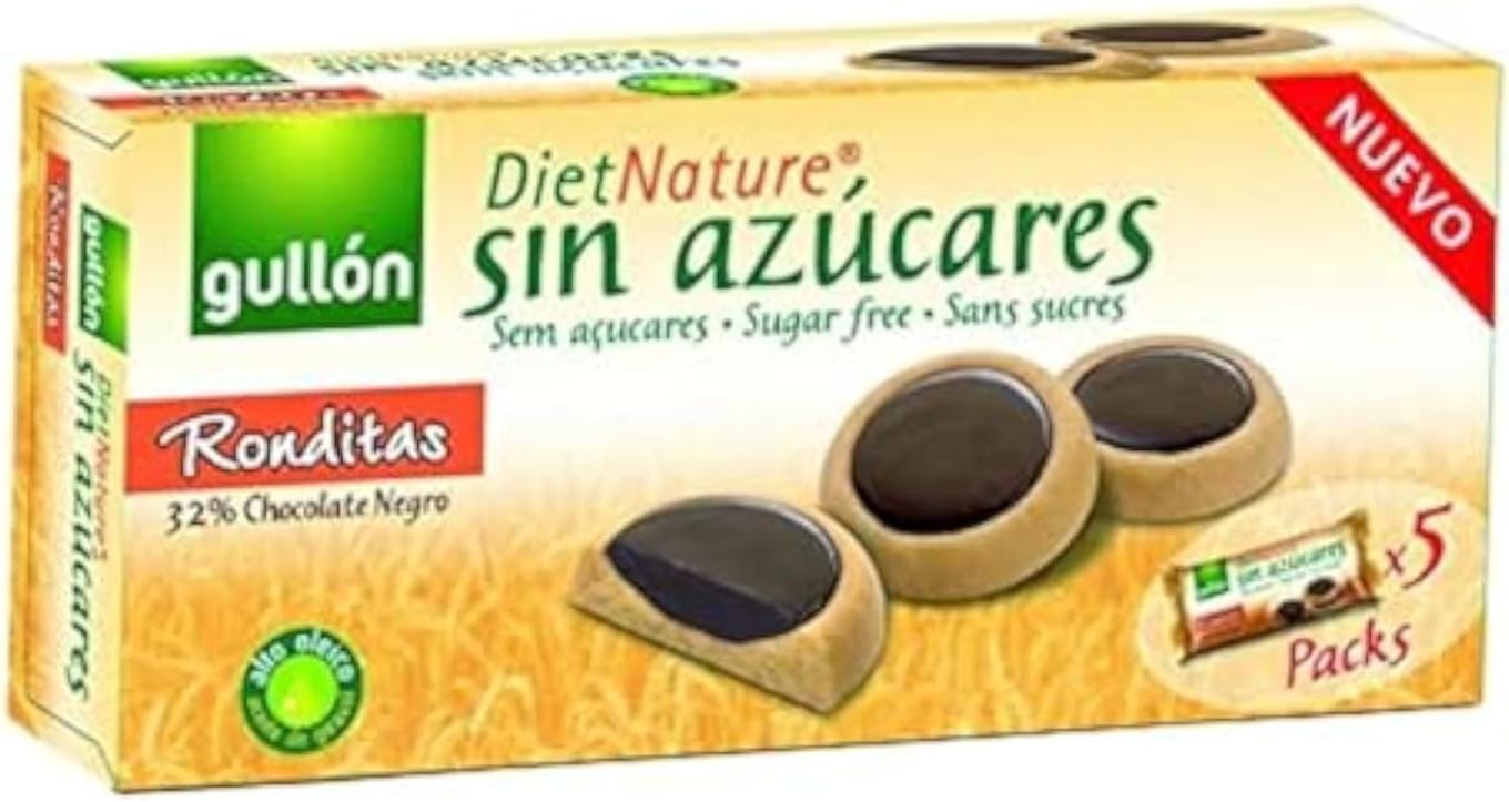 Sugar Free Ronditas 32% Chocolate 186g - Delicious, Crispy & Baked to Perfection