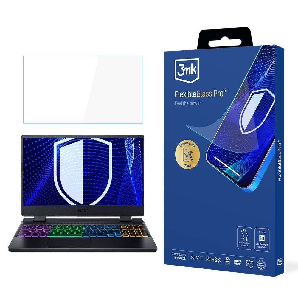 3mk FlexibleGlass Pro do Acer Nitro 5 15,6" Szkło Hybrydowe Nietłukące Przezroczyste