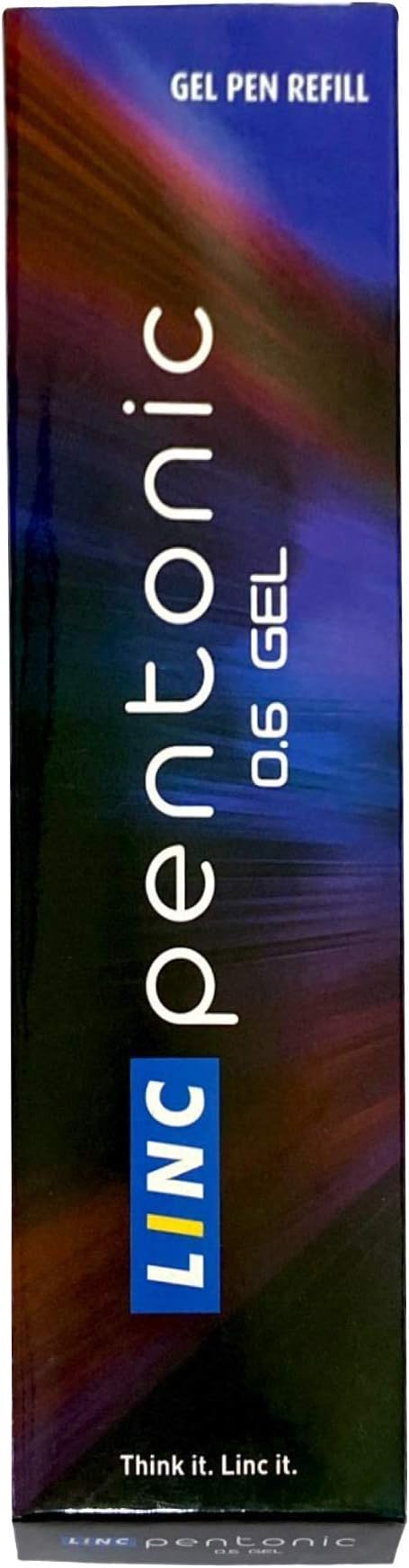 Pentonic 0.6 mm Gel Pen Refills (Black Ink, Pack of 10)