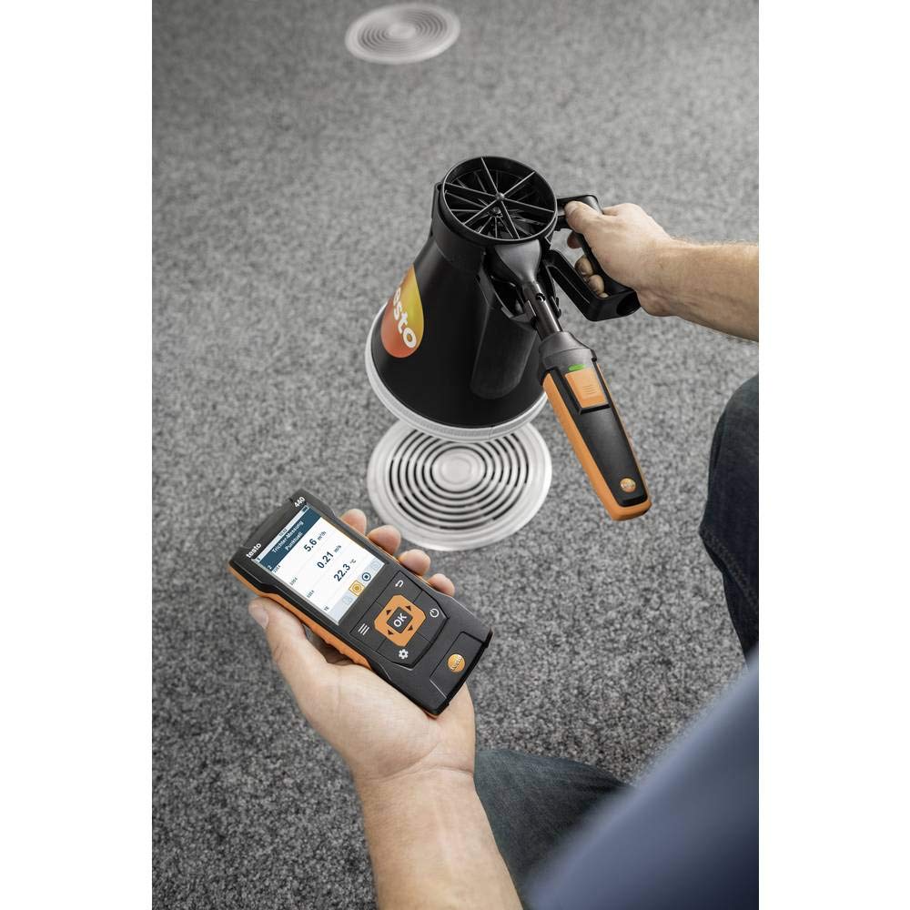 Testo Sonde 0635 9431 Fl?gelraD-Sonde (? 100 Mm) Mit Bluetooth?, Inkl. Temperatursensor (0635 9431)