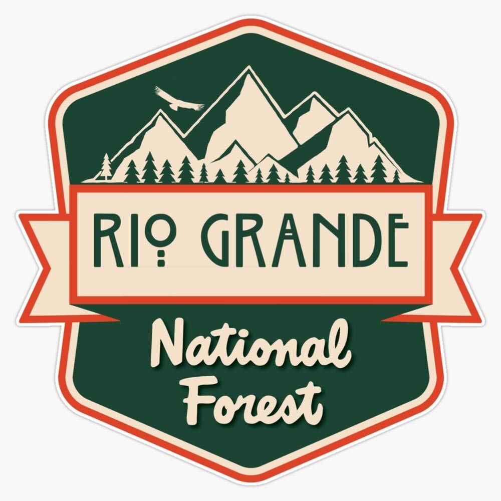 Rio Grande National Forest Sticker Vinyl Decal Wall Laptop Window Car Bumper Sticker 5