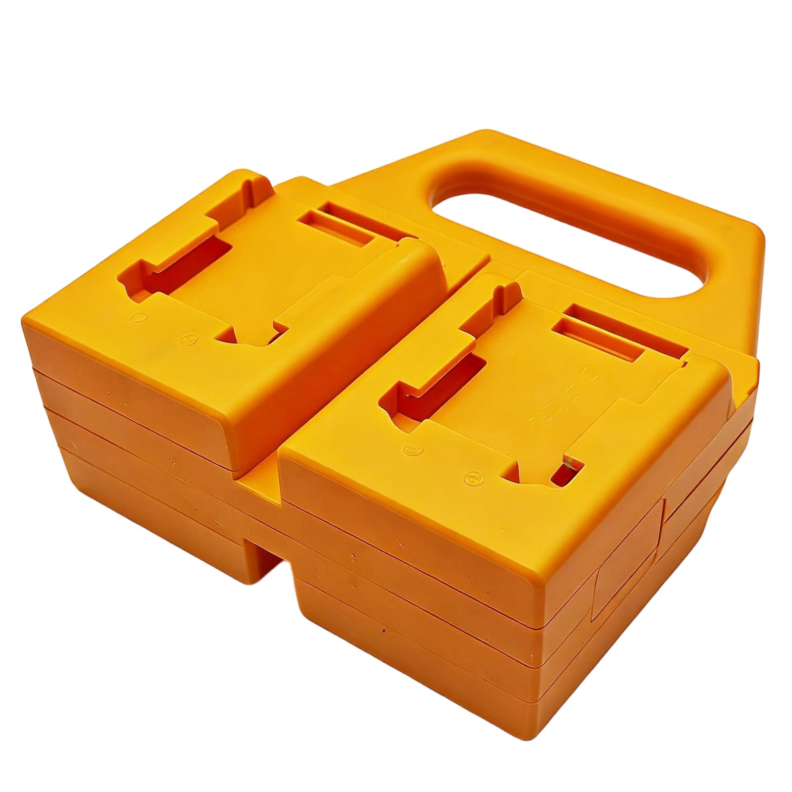 Duties Battery Holder Rack Safe Battery Organizers for 18V Lithium Batteries Safe Storage & Easy Transport Transportable Rack