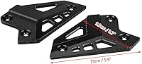 Vista 4 de Reposapiés Pie Peg Protector Talón Protector para Kawasaki Z900 2017-(negro)