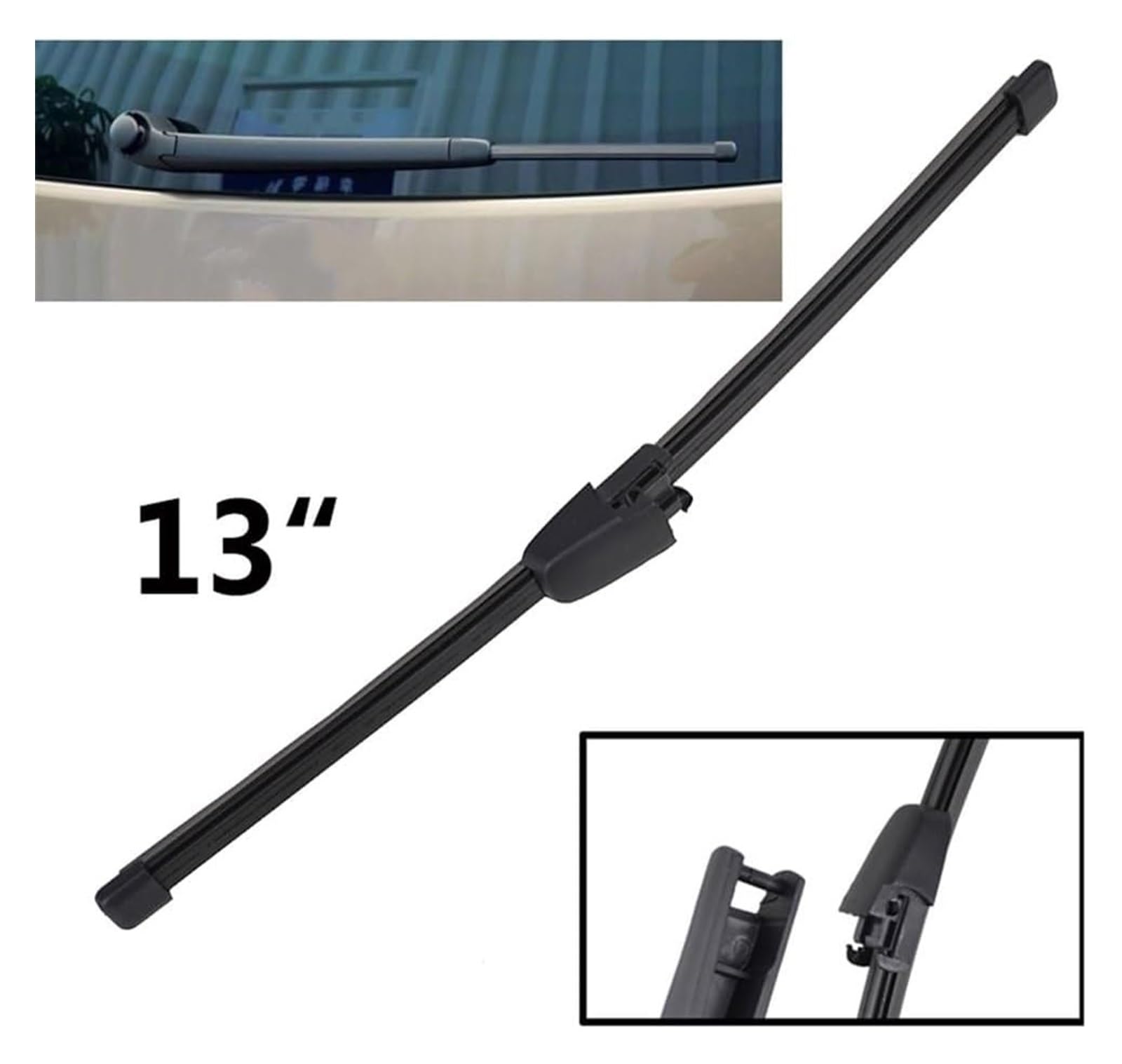 Spazzole Tergicristallo Per Seat Per Ibiza Coupe 6J Hatchback 2012-2017 Parabrezza 24 "16" 13 "Spazzole Tergicristallo Auto Anteriore Spazzole Tergicristallo Set