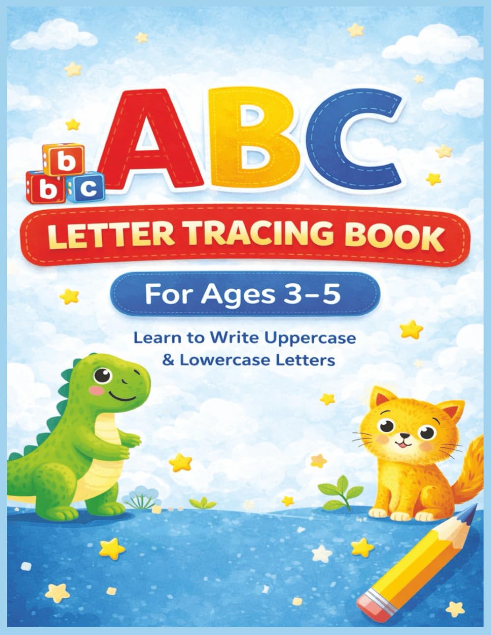 ABC Tracing Book for Kids Ages 3-5: Learn to write A-Z