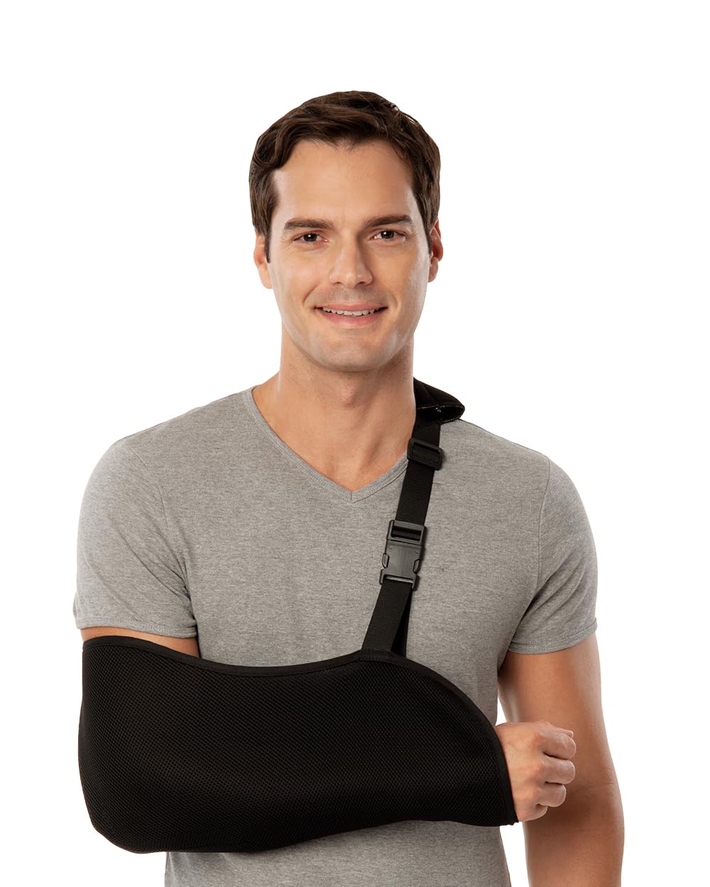 Flexi Arm Support (Black, L 45-50 cm Distance Elbow to Finger Hand)