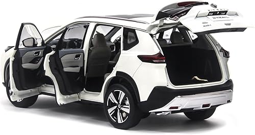 Miniatura 6 de Coche fundido a presión a escala 1/18 Rogue 2022 para adultos, colección Blanco