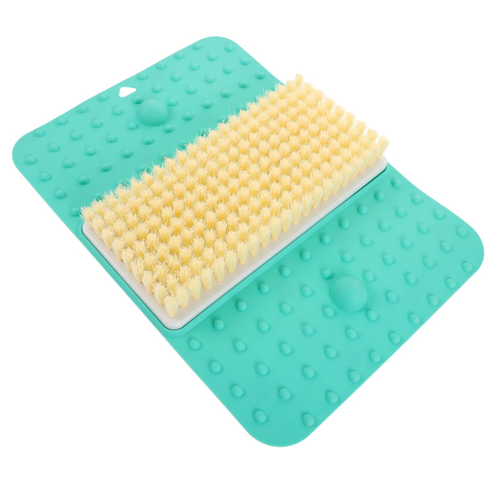 Tapis de massage pour TPR Mipcase avec brosse exfoliante pour douche