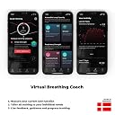 Airofit Pro ™ Smart Breathing Trainer for Lungs Created by The Most Recognized Breathing Experts On The Planet | Breathing Exercise Device - Perfect for Everyone Seeking Better Fitness and Strength gallery image