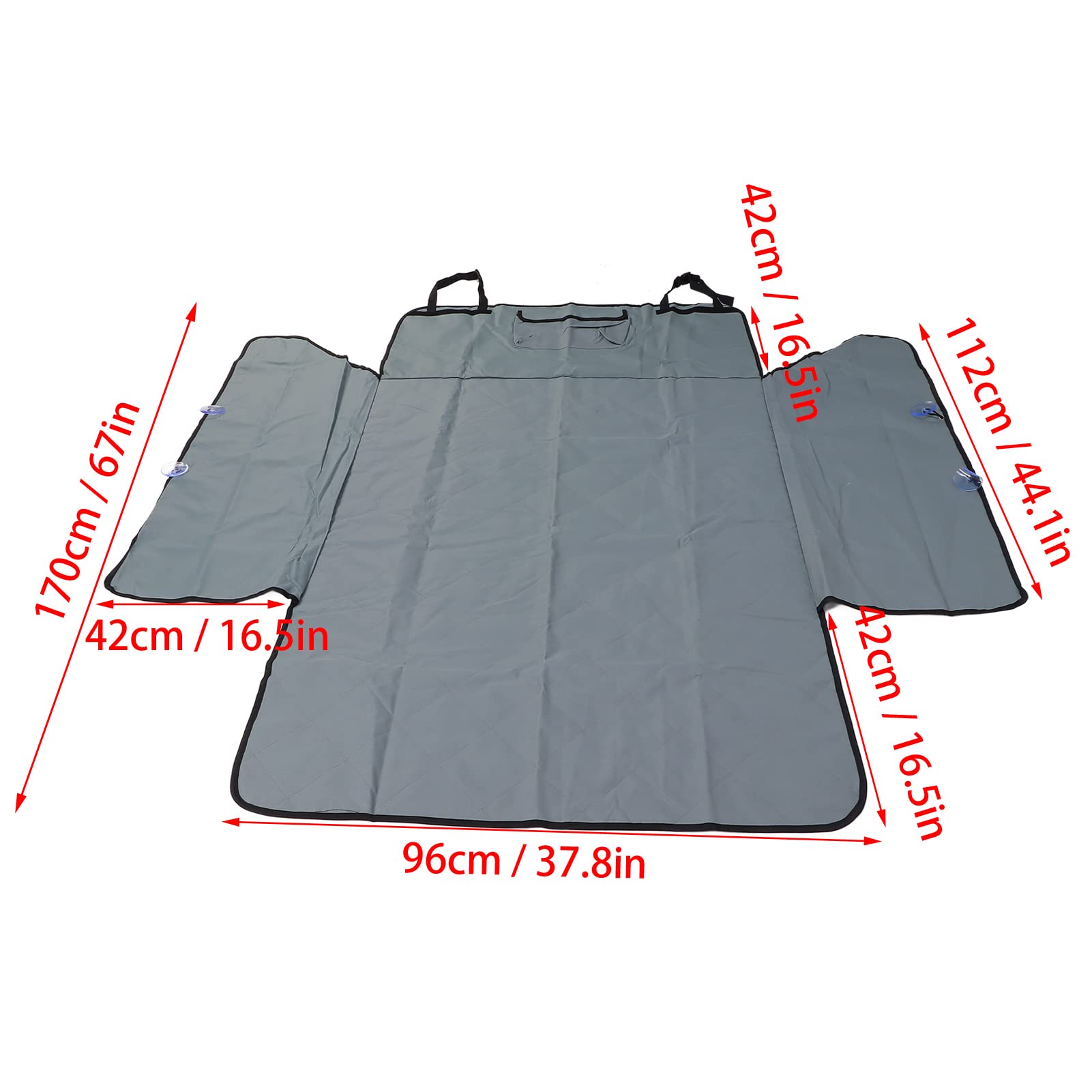 Housse De Siège De Voiture Pour Chien, Hamac Pour Chien Pour Siège Arrière, Imperméable, Protecteur De Siège De Voiture, Antidérapant, Protection Pour Animaux De Compagnie, Housse De Siège Pour Chien