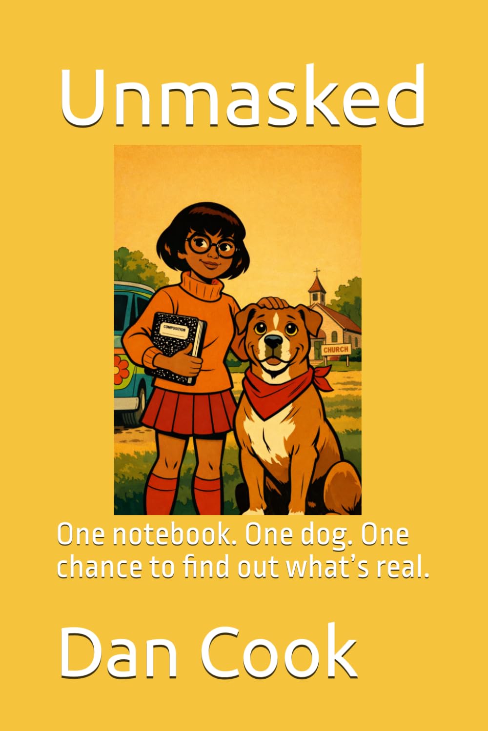 Unmasked: One notebook. One dog. One chance to find out what’s real.