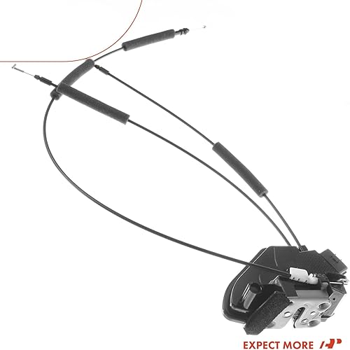 Miniatura 8 de A-Premium Pestillo de bloqueo de puerta y conjunto de cables compatible con vehículos Nissan  Altima 2013 2014 2015 2016 2017 2018 2.5L 3.5L Sedan