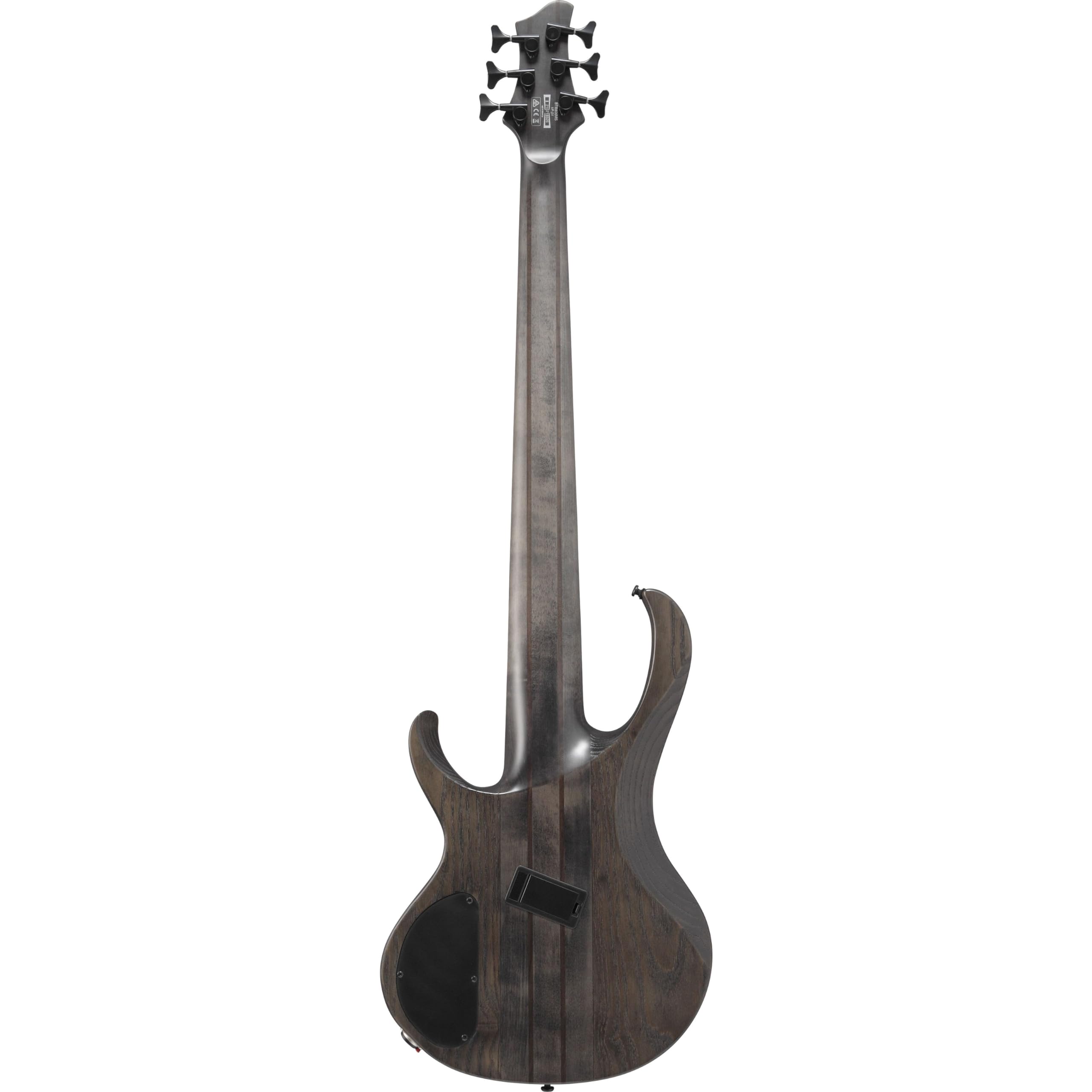 Amazon | Ibanez(アイバニーズ) エレキベース 6弦 Transparent Gray 