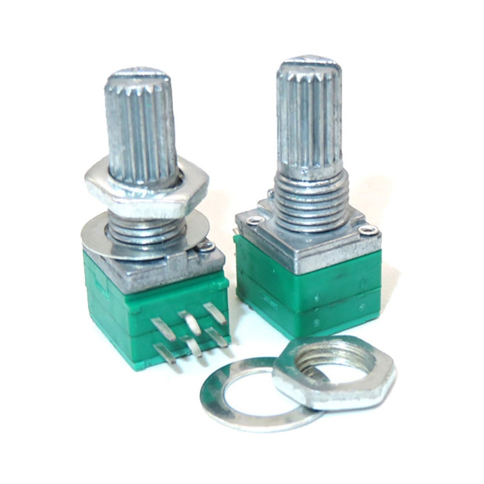 10pcs RK097G Double Way Potentiometer B5K/10K/20K/50K/100K/500K - Foto 4
