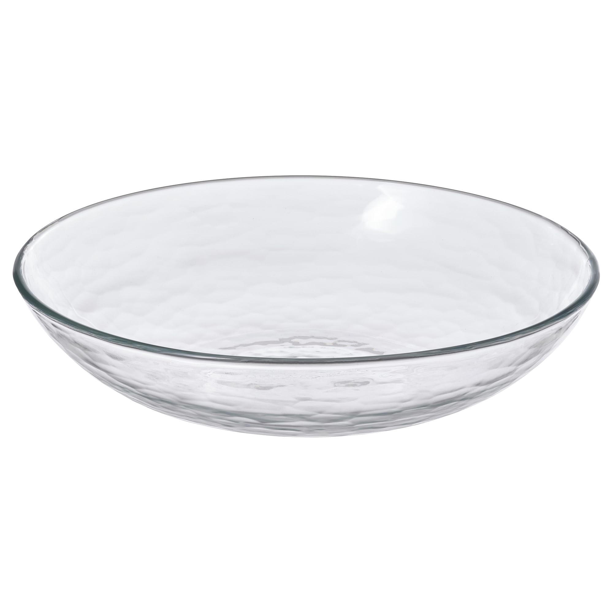 Assiette creuse STRANDKRABBA en verre pour sublimer vos dîners d'été