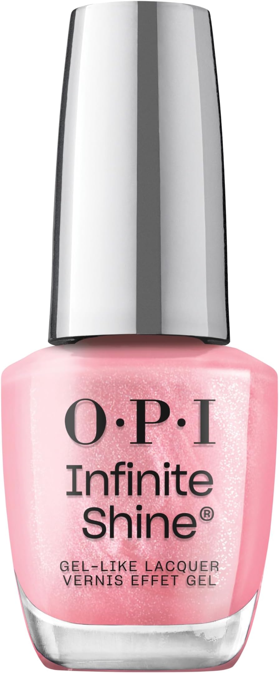 Infinite Shine Nail Polish - Pink Shades - Gel Like & Long Lasting - with Pre-Cured Gel Technology & OPI Pro-Wide Brush (15ml)