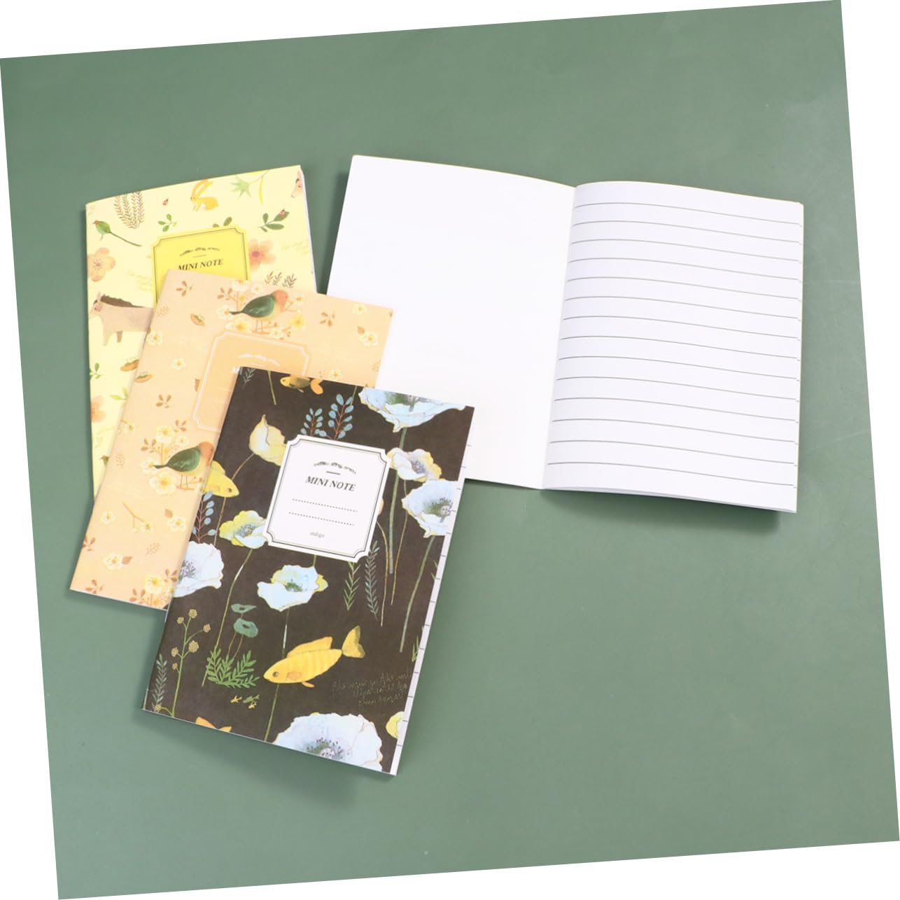 TEHAUX 2 Ensembles Mini Cahier Petit Carnet Journal Mini-livres Livre Planificateur Quotidien Carnet De Notes Livre De Pratique 50 Pièces * 2