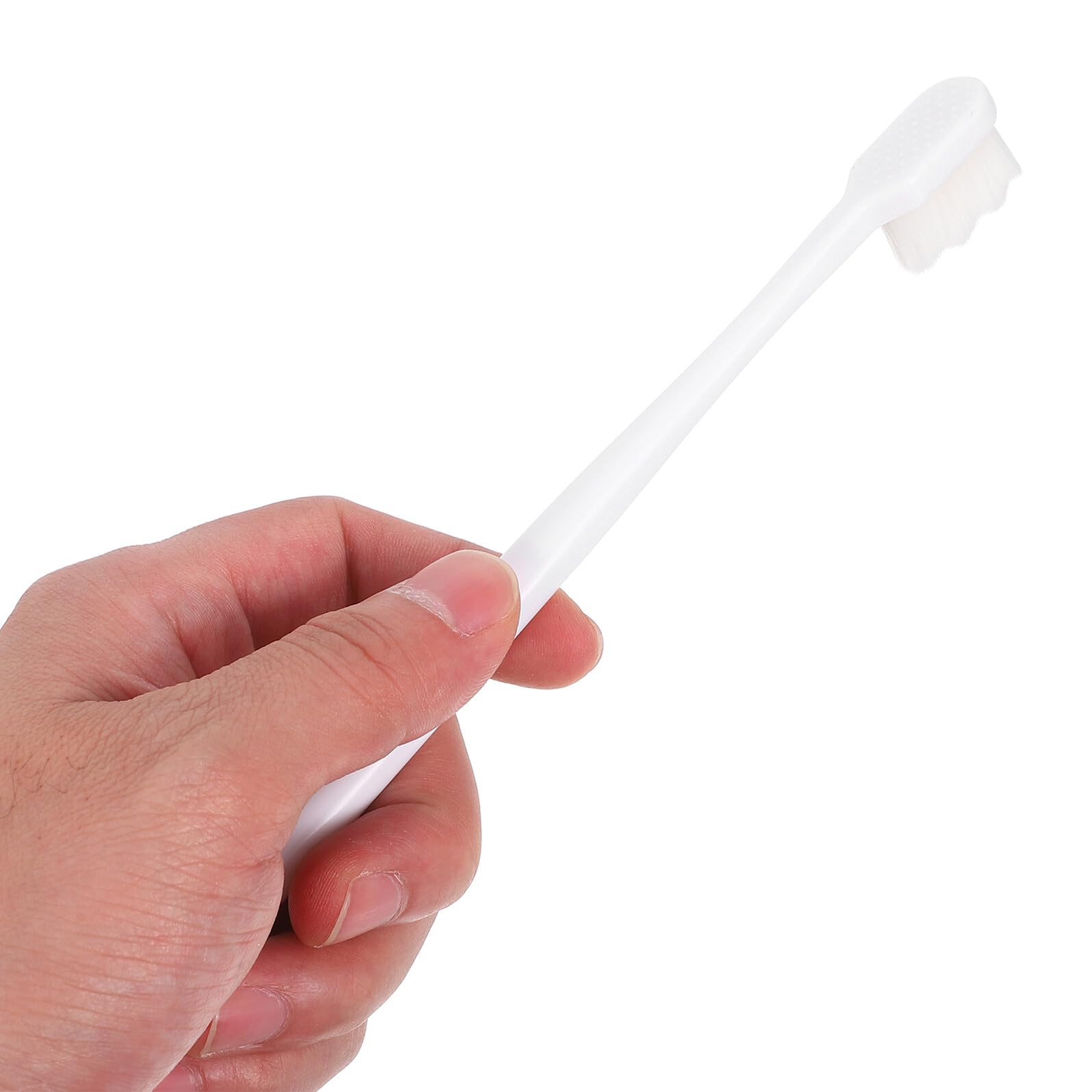 VALICLUD 20pezzi Spazzolini Manuali Morbidi per Adulti Design Piatto e Ondulato per Igiene Orale Completa per Campeggio Hotel e Uso Quotidiano in Plastica Compatti da Viaggio