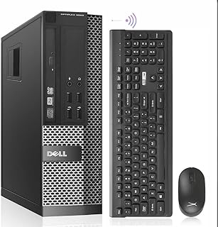 Dell OptiPlex 9020 Desktop Computers i7-4790 3.6GHz,32GB Ram 512GB M.2 NVMe SSD+128GB SSD,AC8260 Built-in WiFi Ready,Refurbished Computer,Dual Monitor Support,HDMI Windows 10 Pro(Renewed)