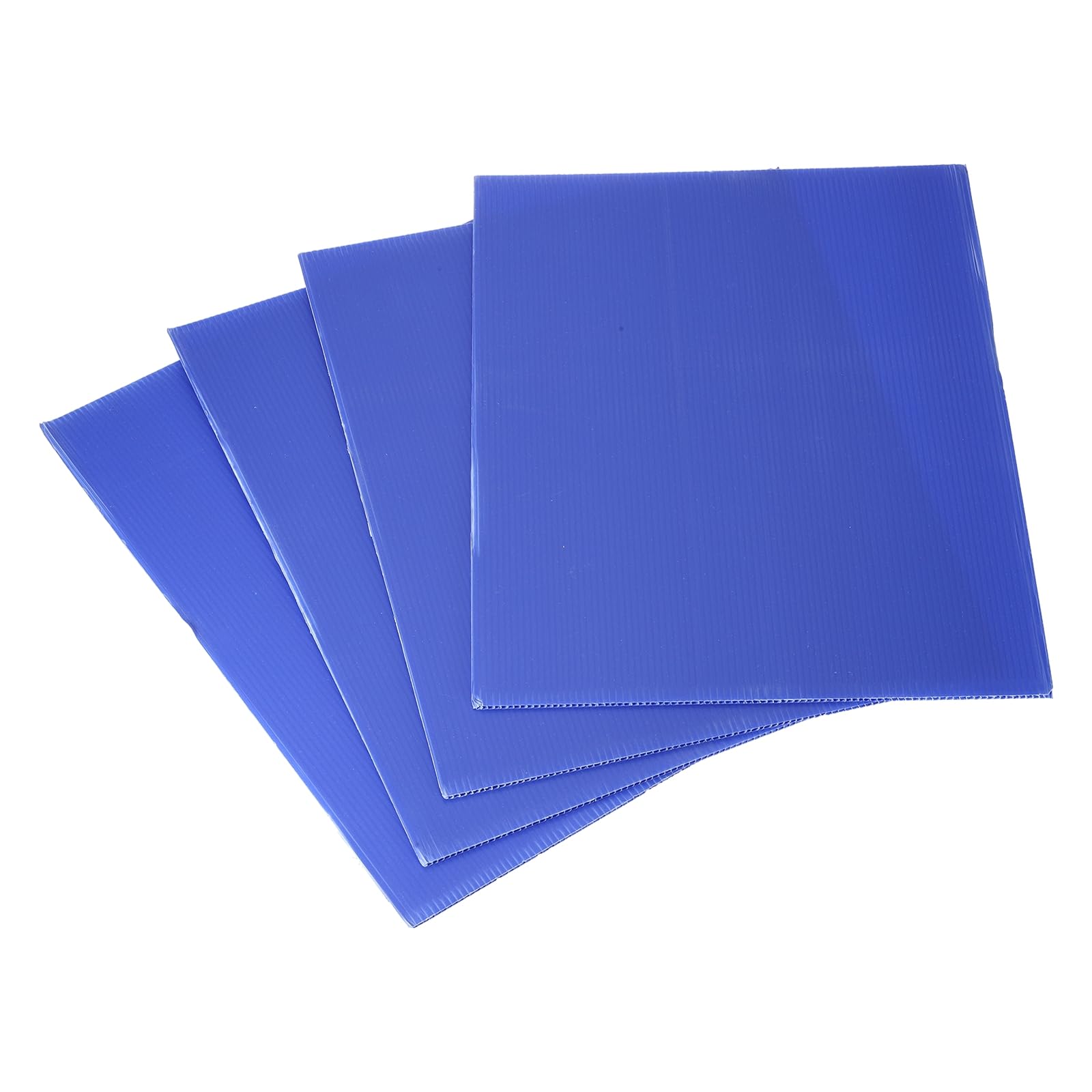 Feuille de plastique ondulé imperméable 4mm pour panneau vierge et bricolage