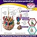 Super Bird Creations SB669 Wicker Foraging Basket Bird Toy for Parrots Cockatiels Ringnecks Medium Conures Quakers,Caiques Pionus - Crunchy Multi-Colored Textures - Medium Bird Size, 10” x 4” x 5”