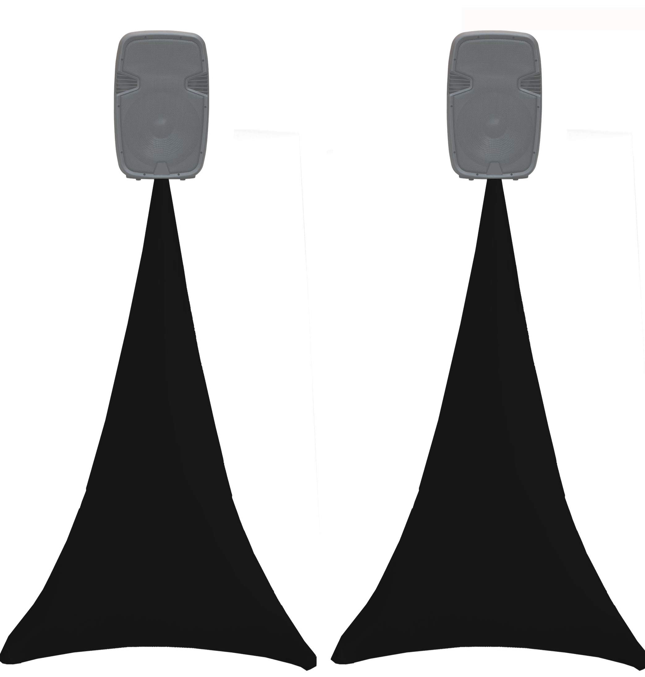 Supporto per altoparlanti in Poliester, Elastan, Nero, Universale, 180 cm, 50 cm, 180 cm, 8942855779026