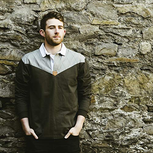 Guinness Heritage Charcoal And Black Rugby Jersey Long Sleeve Rugby Shirts For Men | Mens Ireland Polo Jerseys #TOP3