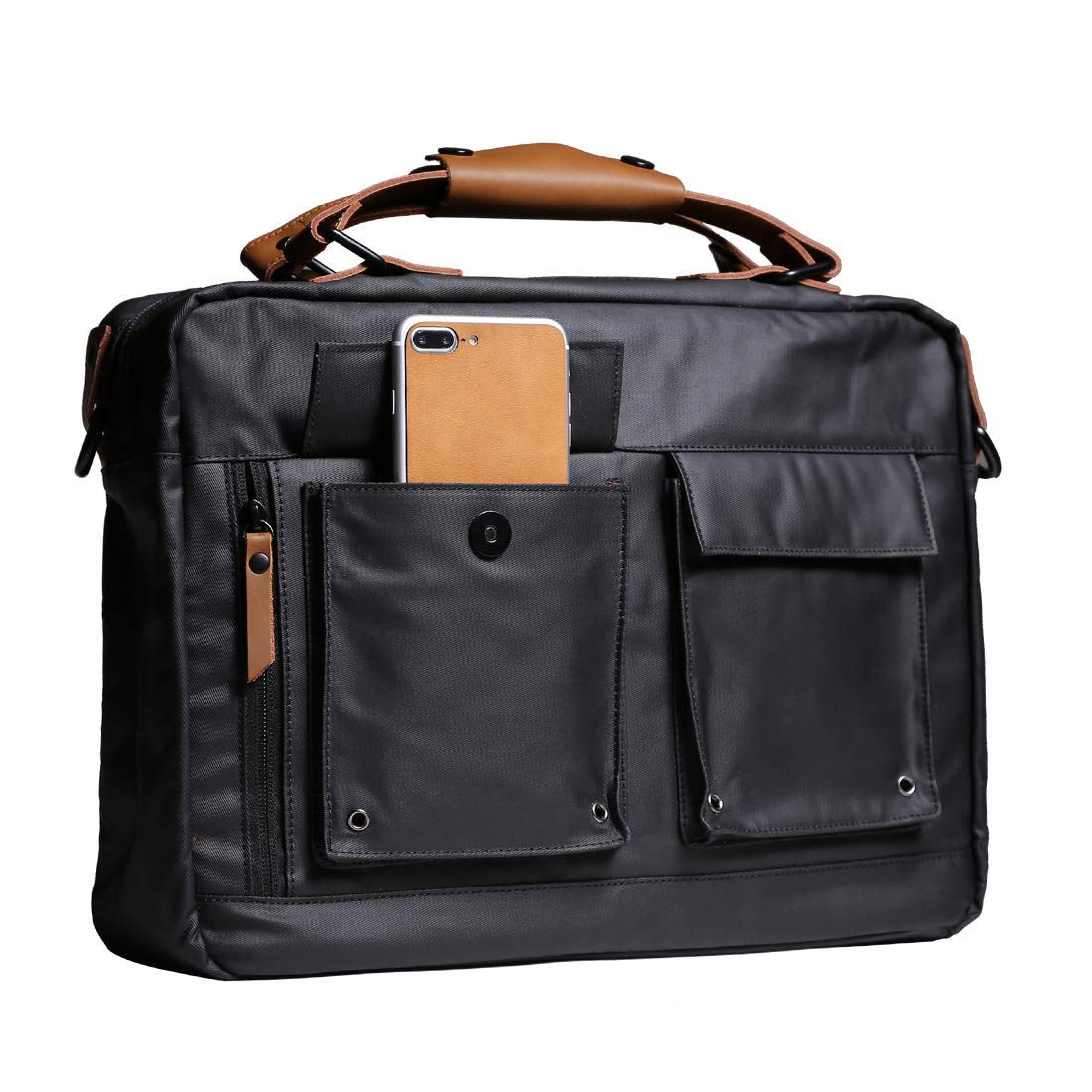Tezk Premium Executive Series Splash Proof Material Laptop Bag Messenger Bag for 15 to 15.6 inch Laptop (Black, 15.6) (B084RCYSVV) Amazon Price History, Amazon Price Tracker