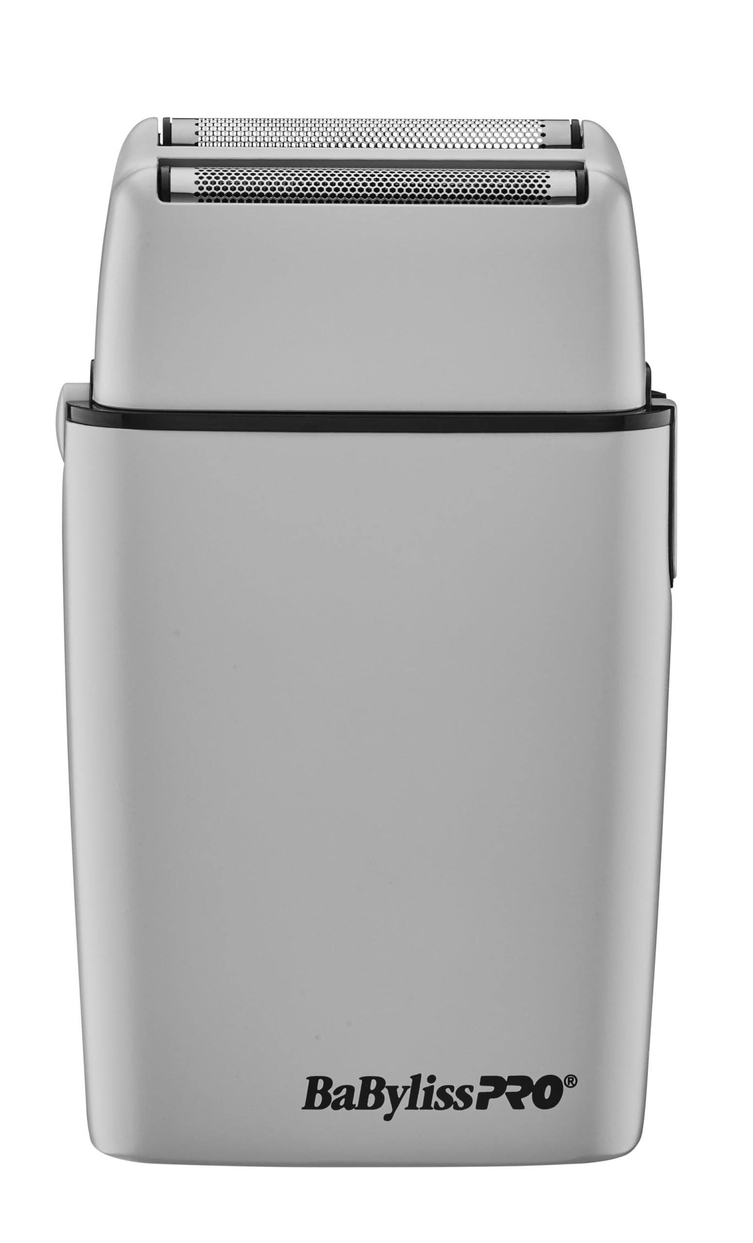 BaBylissPRO METALFX Double Foil Shaver, Handheld Electric Razor for Travel, Portable Cordless Close Face Shaver for Head, Beard, & Neck