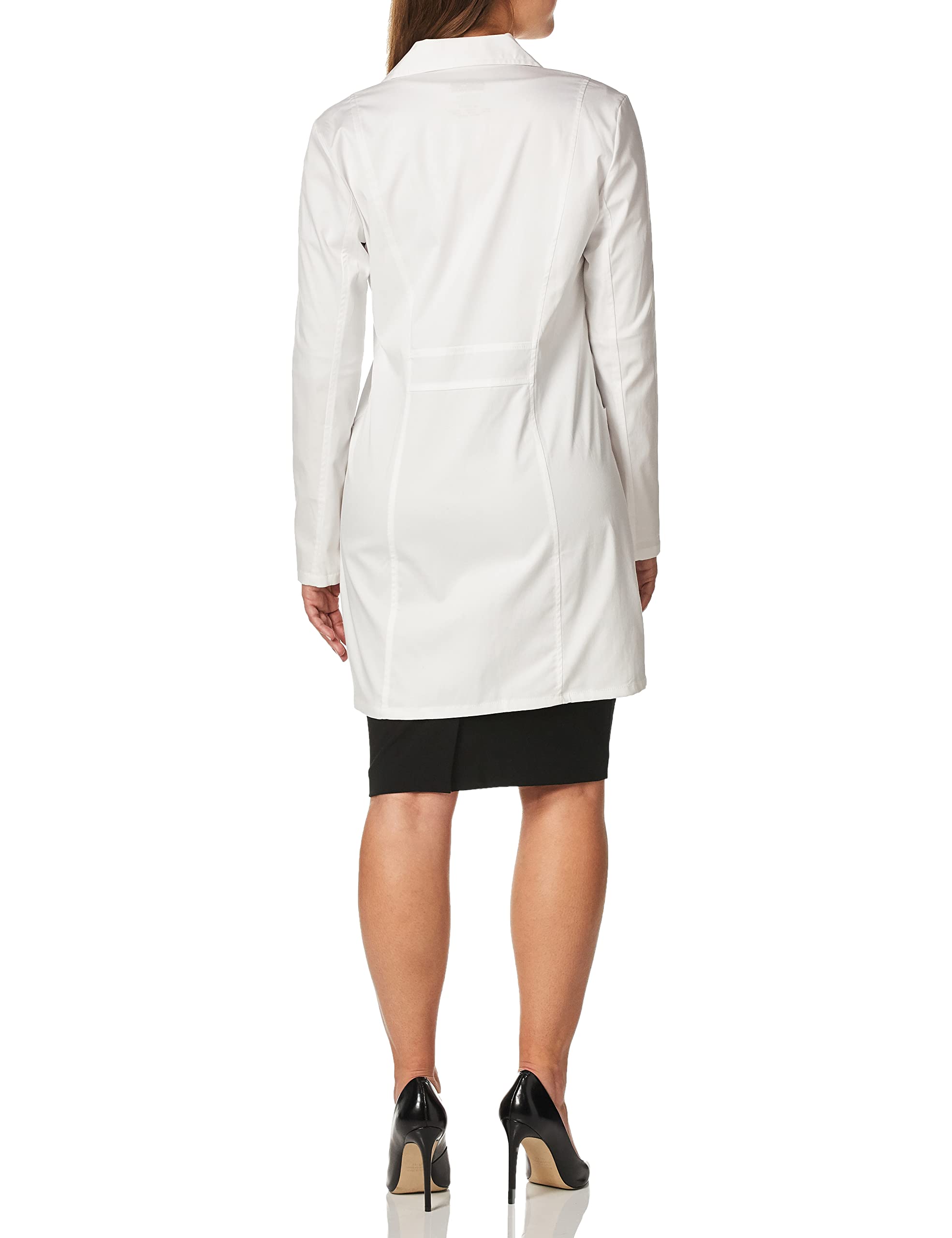 Cherokee Women's Ww Premium 33 Inch Women's Lab Coat, White, Medium
