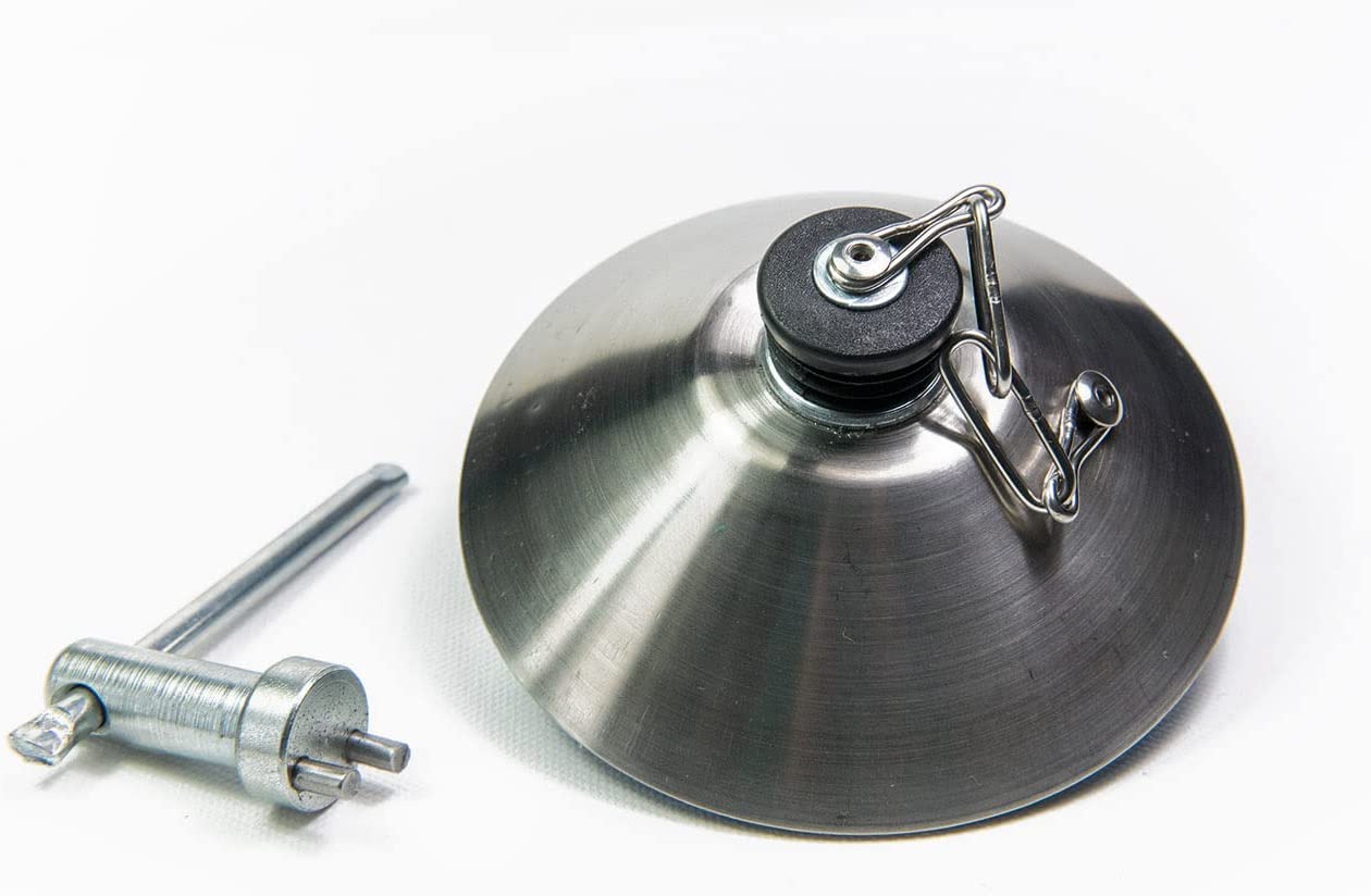 2 tappi per serbatoio antifurto fusibile di sicurezza blocco serbatoio diesel camion per camion 80 mm Volvo, Daf, Mercedes, Iveco, MAN, set con due chiavi