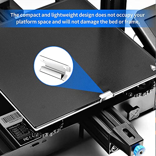 MMOBIEL Confezione da 4 morsetti per piatto