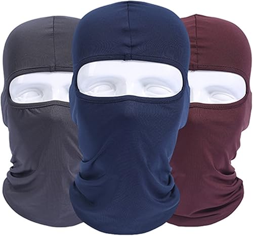 Miniatura 4 de Máscaras de esquí, pasamontañas para hombres y mujeres, esquí, snowboard, motocicleta, protección UV y protección contra el viento, Blanco