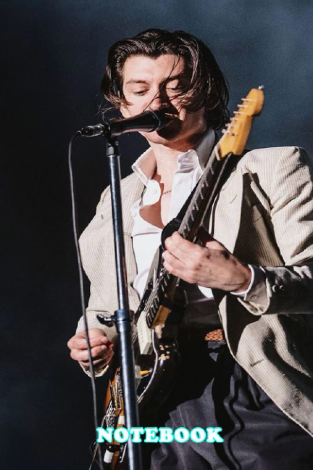 Notebook : Alex Turner Arctic Monkeys Rockband Lined Journal 6 x 9" 100 Pages for Office, School Supplies , Thankgiving Notebook Gift #3