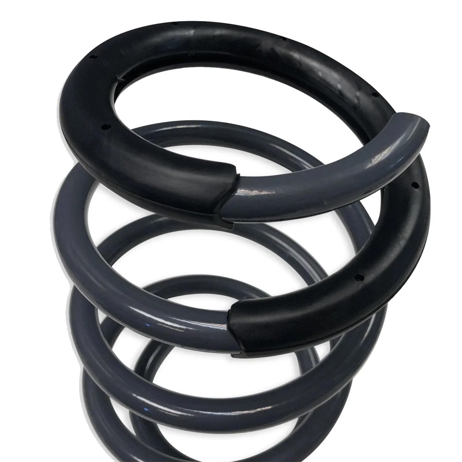 Amortisseurs pour auto Manchon en caoutchouc à ressort hélicoïdal pour Ford Mustang 2011 – 2014, Suspension inférieure avant et arrière, réducteur de bruit, choc(4pcs)