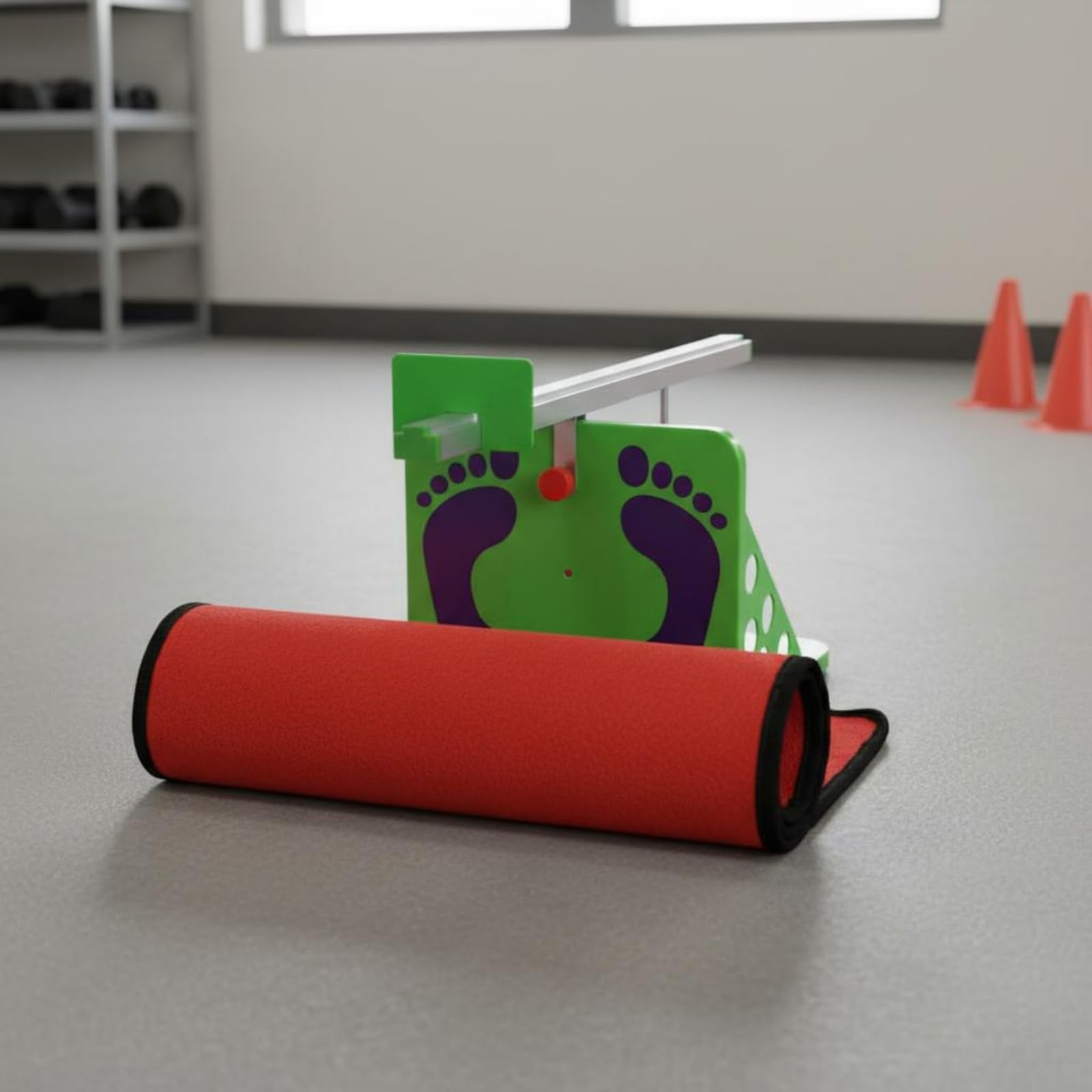 Tester Sit And Reach Alta Precisione Misuratore di Flessione da Seduti Elastico Attrezzatura Sportiva per Ragazzi, Scuola, Allenamento