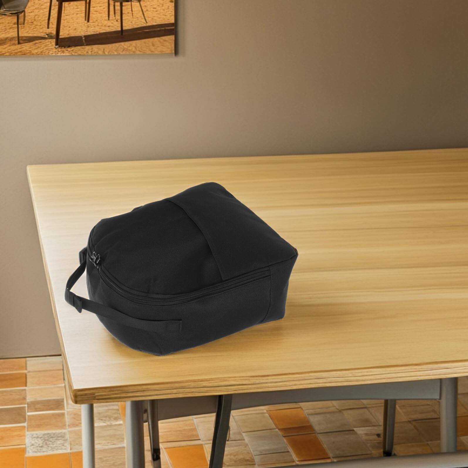 Borsa Porta Ventilatore da Campeggio Piccola in Oxford con Manico Ergonomico Custodia Protettiva Leggera Pieghevole per Trasporto Facile in Viaggio Outdoor e Picnic