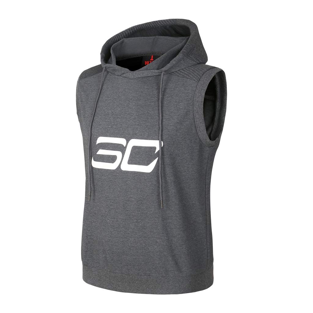 DiseryMen's Jersey - Stephen Curry Basketball Vest Quick-Drying Sleeveless Ball Suit Training Sports Vest (160~190CM),3XL