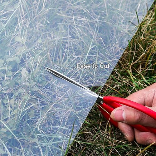 Panneaux de toit en polycarbonate 1,56x7m transparent pour abri et serre - 7