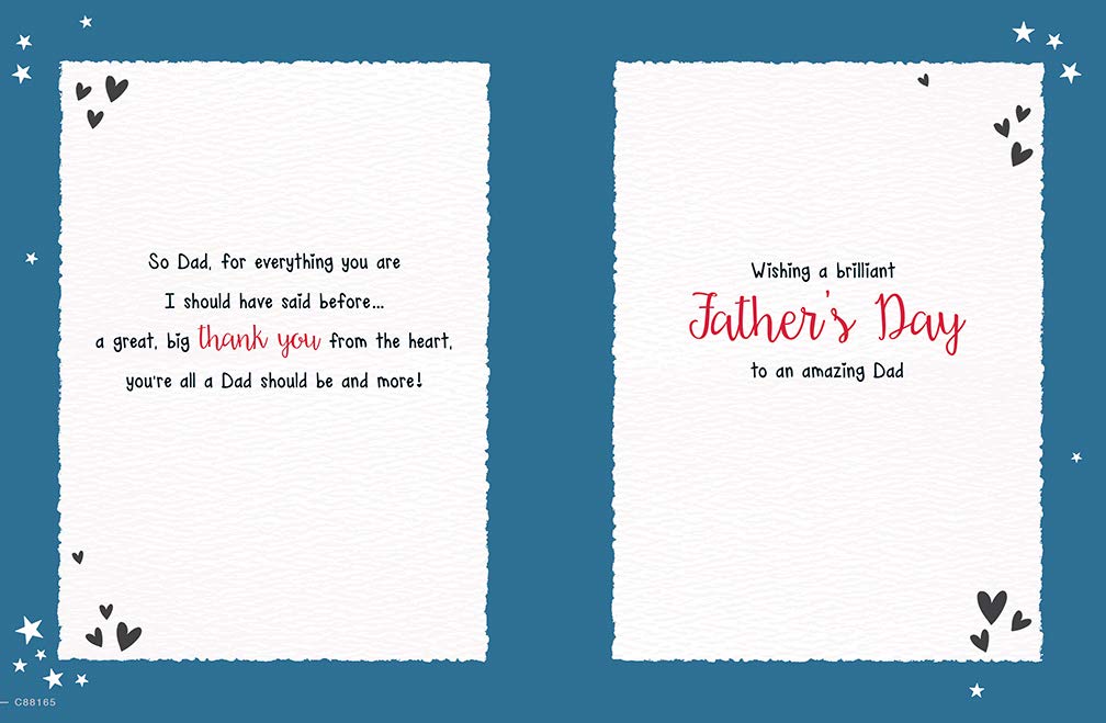 Design By Violet Biglietto Di Auguri Festa Del Papà Con Busta Blu, Finitura In Lamina Di Rame, Motivo Birra, 15x15 Cm