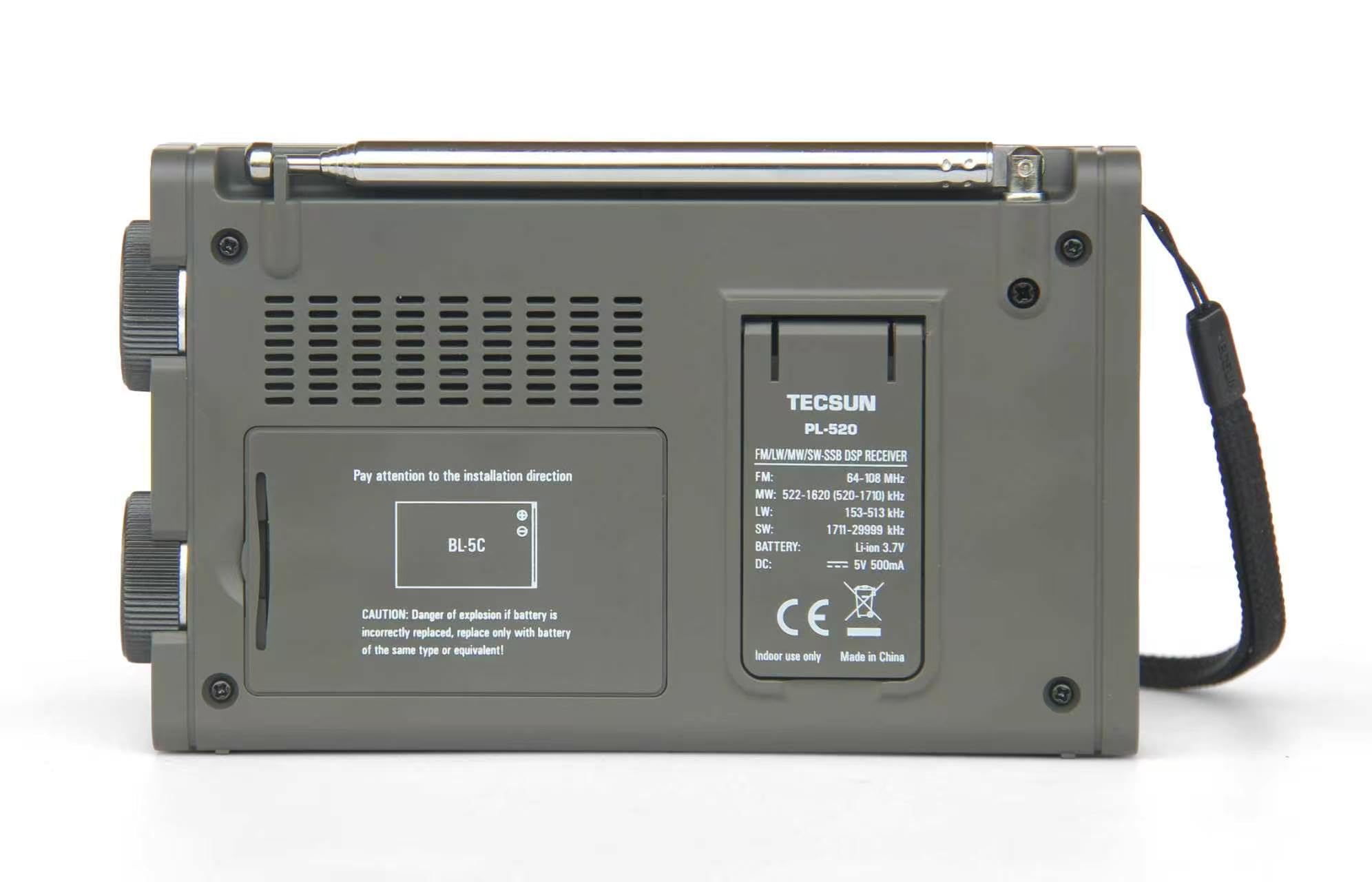Amazon.co.jp: TECSUN PL-520 FM/LW/AM/SW SSB 高感度 混信回避 BCL